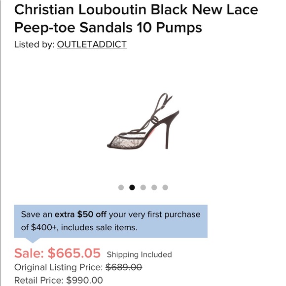 Christian Louboutin Authentic - Picture 4 of 4